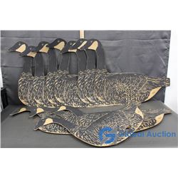 (11) Cardboard Geese Decoys