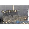 Image 3 : (11) Cardboard Geese Decoys