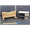Image 1 : Micro- Lite Easy Bake Oven & Wooden Rocking Doll Cradle