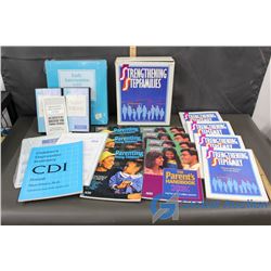 Lot Of Parenting/ Step Family Councelling GuideBooks, and Child Depression Phycological Test Kits
