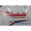 Image 3 : Raybestos Advertisment Clock & Alpine Plant Foods Advertisment Thermometer