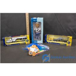 Blue Jays Troll, Big Rigs Traffic and News Watch Toy Truck, Big Rigs Saleen BASF Home Improvment For