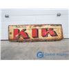 Image 1 : Drink KIK Metal Sign