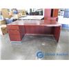 Image 7 : 2 Piece Desk Set with Drawers with Lock no Key