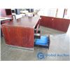 Image 9 : 2 Piece Desk Set with Drawers with Lock no Key