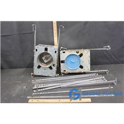 2 Liteline Recessed Lighting with Extra Brackets