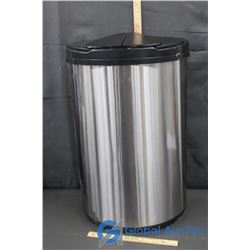 Steel Battery Powered Garbage Can
