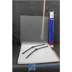 2 GM Part No.: 23417074 Blade Asm-Windshield Wiper & 12 Ceiling Drop Down Light Covers