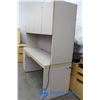 Image 8 : 2 Piece Desk With Cabinets And Drawers (Can Separate for Moving purposes)