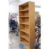 Image 3 : Brown Bookshelf with Adjustable Shelves