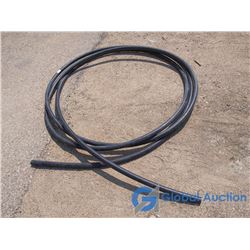 Black Plastic Water Hosen- Approx 1-1/2"