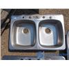Image 3 : (3) Stainless Steel Double Sinks
