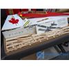 Image 3 : Assorted Balsa Airplane Model Kit Parts With Remote