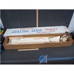 Balsa Airplane Model Kit - "Smoothie"