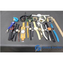 25 Quartz Watches - Some Need Batteries