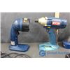 Image 5 : Roybi 18 Volt Cordless Tools - Reciprocating Saw, Flash Light, Impact Drill, Sander, Router, and Rad