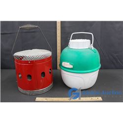 Alita Camping Heater (Gas) & Insulated Water Jug