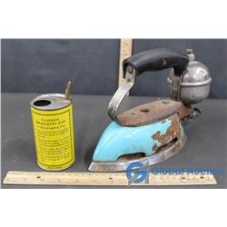 Vintage Iron & Coleman Measuring Can