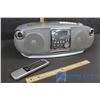 Image 1 : Vintage JVC Ghetto Blaster and Remote