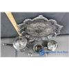 Image 2 : Tea Set W/ Tray and Salt and Pepper