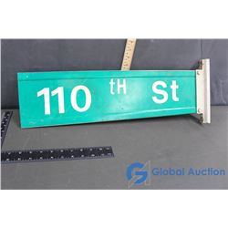 110th St Sign