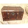 Image 1 : Wooden Storage Trunk 13"x20"x12"