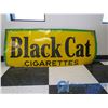 Image 1 : Black Cat Cigarettes Metal Sign