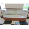 Image 1 : Glass Display Cabinet with 3 Storage Drawers