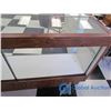 Image 4 : Glass Display Cabinet with 3 Storage Drawers