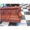 Image 5 : Brown Leather Couch