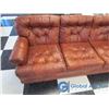 Image 6 : Brown Leather Couch