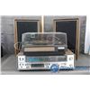 Image 1 : Sanyo Turn Table and 8 Tracks Player W/ (2) Speakers