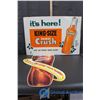 Image 1 : Cardboard Cut-Out Orange Crush & Diet Coke Signs