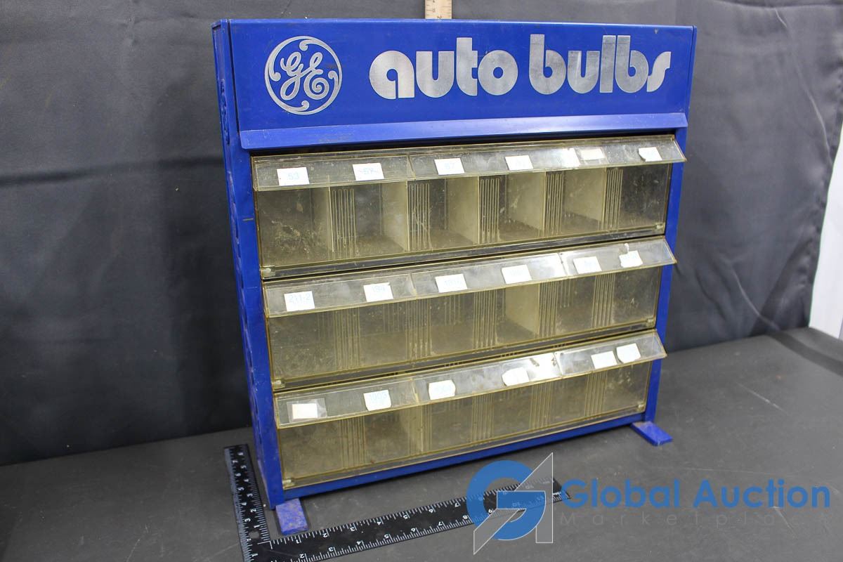 Auto Bulbs Display Case (GE)