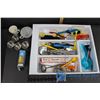 Image 1 : Assorted Kitchen Utensils with Tray