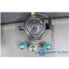 Image 3 : Enamel Kettel & 3 Vintage Insulaters