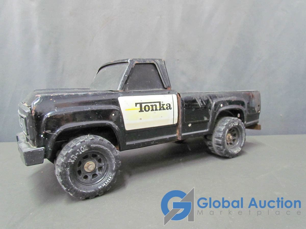 black tonka truck