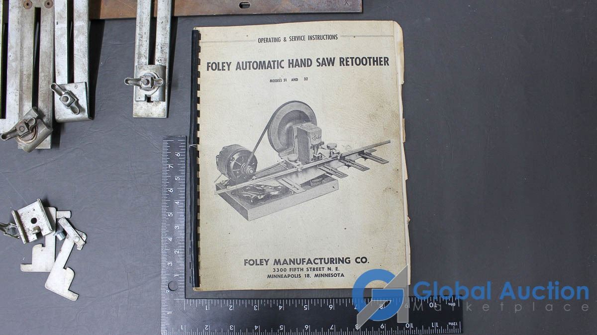 Foley 332 Automatic Hand Saw Retoother & Accessories