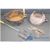 Image 1 : Cast Iron Pot, Kettle, & Misc.