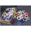 Image 1 : Assortment Of Coloured Harness Rings