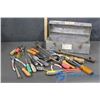 Image 1 : Metal Tool Box with Tools