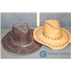 Image 1 : (2) Leather Hats