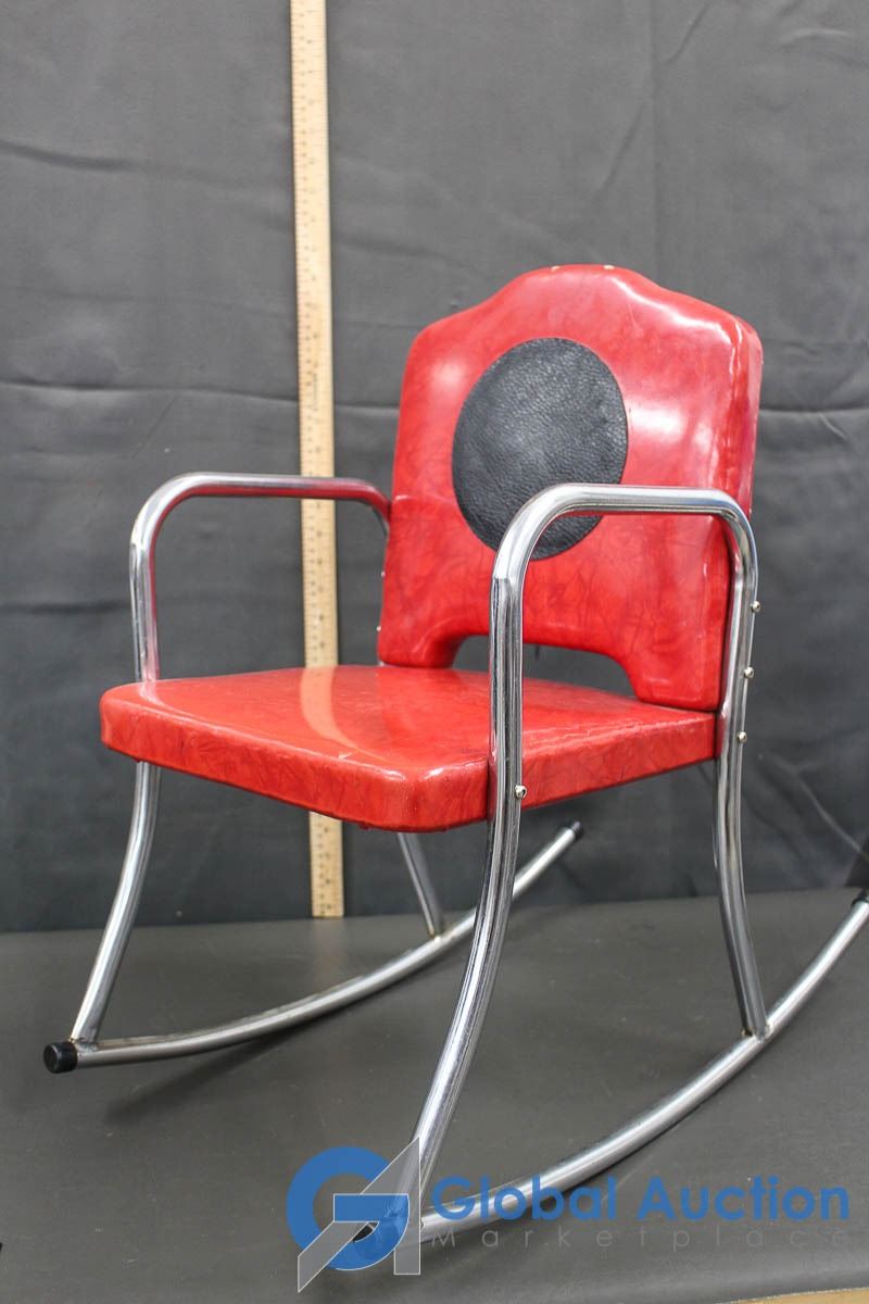 Children's Red Rocking Chair
