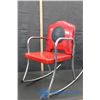 Image 1 : Children's Red Rocking Chair