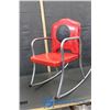 Image 2 : Children's Red Rocking Chair