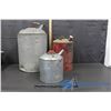 Image 1 : Galvanized Gas Cans (3)