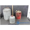 Image 3 : Galvanized Gas Cans (3)
