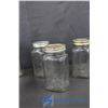 Image 4 : Glass Nabob Jar with Lids (6)