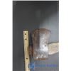 Image 4 : Large Axe and a 8 Pronged Pitch Fork