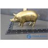 Image 1 : Brass Piggy Bank